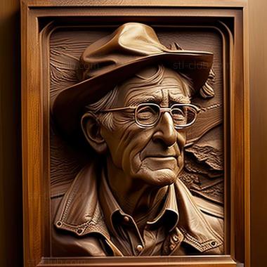 3D model Harry Anderson American artist (STL)